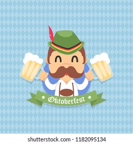 Oktoberfest Logo Character