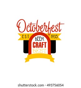 Oktoberfest Logo Design Template