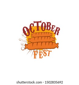 Oktoberfest Logo Design Vector Template