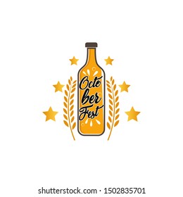 Oktoberfest Logo Design Vector Template