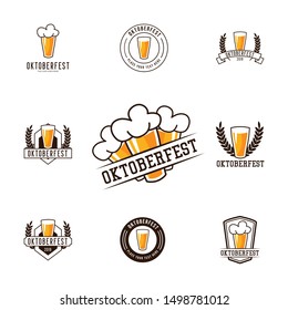 Oktoberfest logo set, prefessional services for branding your company, organization, event and business. 