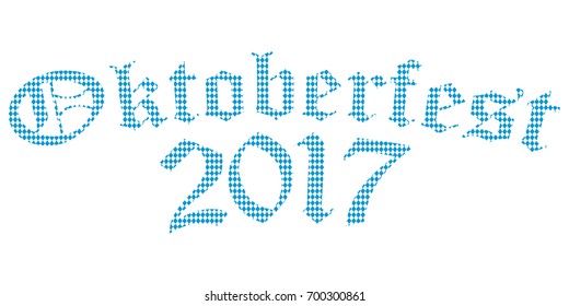 Oktoberfest postcard poster