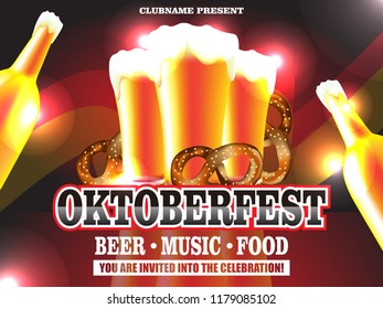 oktoberfest poster illustration

