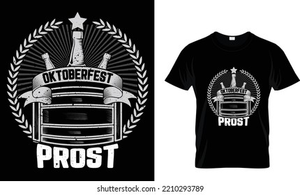 
Oktoberfest prost t shirt design