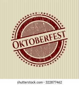 Oktoberfest rubber stamp