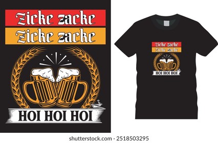 Oktoberfest Schitzengiggles Squad T-Shirt Design Vektor. Oktoberfest T-Shirt Design. Lustiges Geschenk Oktoberfest T-Shirt Design für Bierliebhaber. Typografie, Custom, Silly, Vector und Vintage T-Shirt