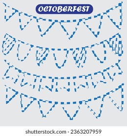 Oktoberfest Seamless Pattern Design Background German Stock Illustration, seamless pattern, Alcohol ,glass of beer, snacks ,fast food, chicken wing, chips ,fried Beer Snacks Hand Drawn Vector 