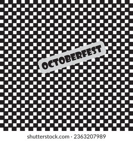 Oktoberfest Seamless Pattern Design Background German Stock Illustration, seamless pattern, Alcohol ,glass of beer, snacks ,fast food, chicken wing, chips ,fried Beer Snacks Hand Drawn Vector 