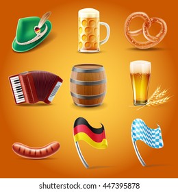 oktoberfest set illustration