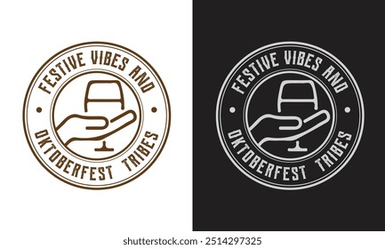 Oktoberfest t shirt design, Expensive Oktoberfest t shirt design, Best Oktoberfest t shirt design, Festive vibes and Oktoberfest tribes, Premium vector for t shirt.