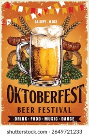 O Oktoberfest acontece de 24 de setembro a 9 de outubro, apresentando uma celebração vibrante de música e dança para comer cerveja, reunindo as pessoas para se divertir e divertir na comunidade.
