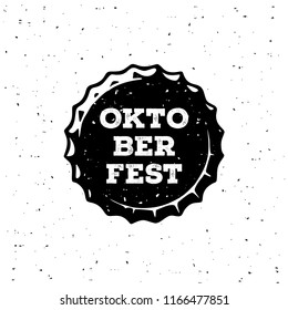 Oktoberfest typography vector design for greeting cards and poster. Beer Festival vector banner. Design template celebration. Vector illustration.