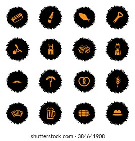 Oktoberfest  vector icons for web sites and user interface