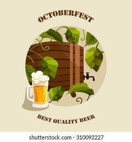 Oktoberfest. vector illustration