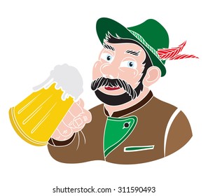 Oktoberfest vector illustration