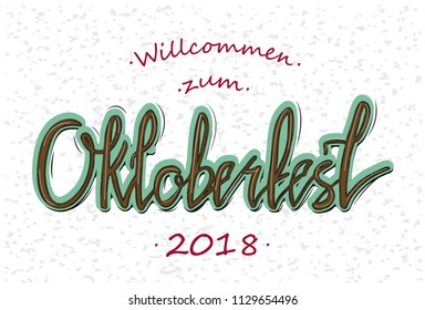 Oktoberfest vector illustration EPS 10