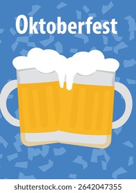 Oktoberfest Vector Illustration Templates - Posters and Banners