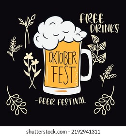 Oktoberfest, Vektorgrafik-Designs für Feiertage