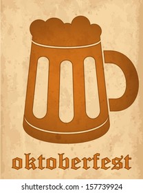 Oktoberfest vintage design