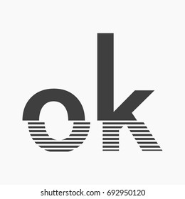 Ok.typography,Fashion.T-shirt graphic vector Print