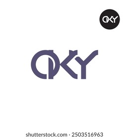 OKY Logo Letter Monogram Design