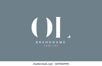 OL Alphabet initial Letter Monogram Icon Logo vector illustration