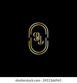 OL creative modern letters logo design template