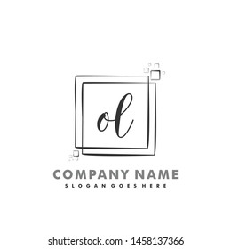 OL Initial beauty monogram logo vector