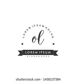 OL Initial beauty monogram logo vector