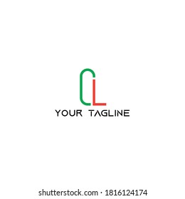 OL initial letter logo template vector icon design