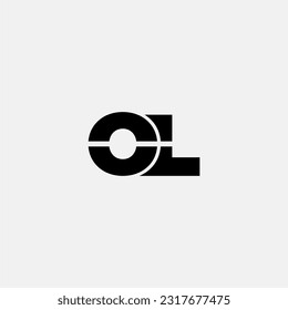 OL initial letter monogram logo