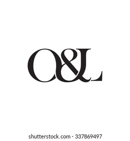 O&L Initial logo. Ampersand monogram logo
