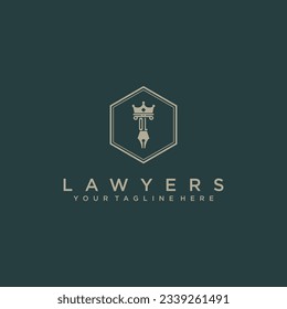 OL initials design modern legal attorney law firm lawyer advocate consultancy business logo vector