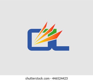 OL letter logo
