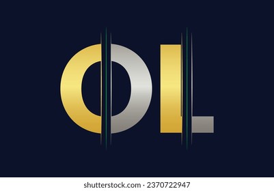 OL Letter Logo Template Illustration Design.