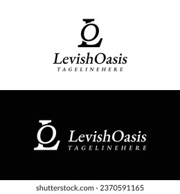 OL letter mark Levish Oesis business logo design