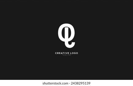 OL LO Abstract initial monogram letter alphabet logo design