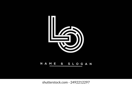 OL, LO Abstract Letters Logo Monogram