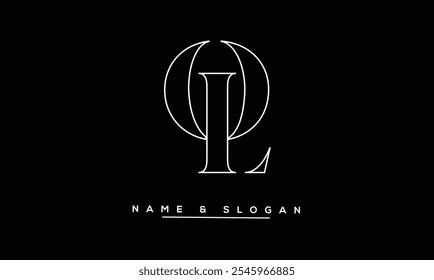 OL, LO Abstract Letters Logo Monogram