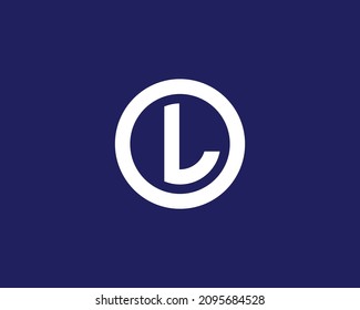 OL LO logo design vector template