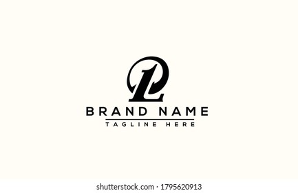 OL Logo Design Template Vector Graphic Branding Element.