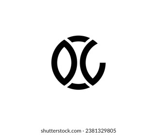 OL logo design vector template