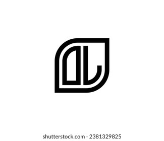 OL logo design vector template