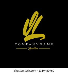 OL logo. Letter Logo Design 