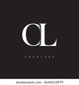 OL Monogram Logo Mínimo Elegante Letra marca para Luxo, Moda   Marcas criativas	
