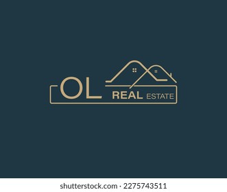 OL Real Estate  Consultants Logo Design Vectors images. Luxury Real Estate Logo Design