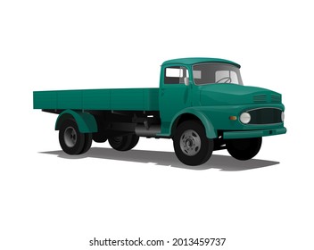 Ol Truck Vintage High Vector