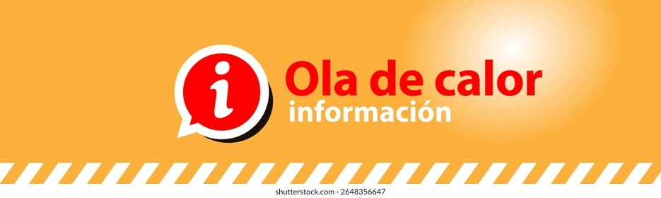 Ola de calor información, informações sobre ondas de calor em espanhol