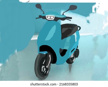 OLA Electric scooter.Desktop wallpaper download.Technology wallpaper Illustration download.Ola S1 Pro images.Ola S1 images download