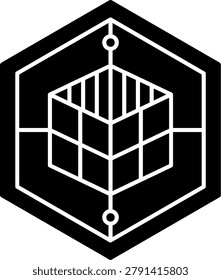 Olap Art vector Icon Design Illustration